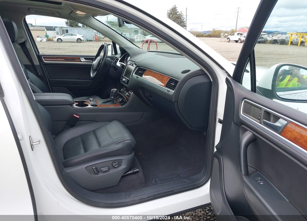 2012 VOLKSWAGEN TOUAREG TDI LUX VIN: WVGEK9BPXCD011921