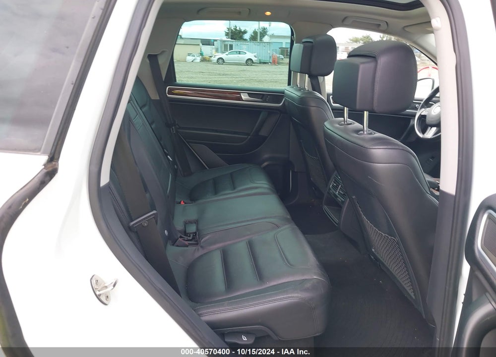 2012 VOLKSWAGEN TOUAREG TDI LUX VIN: WVGEK9BPXCD011921