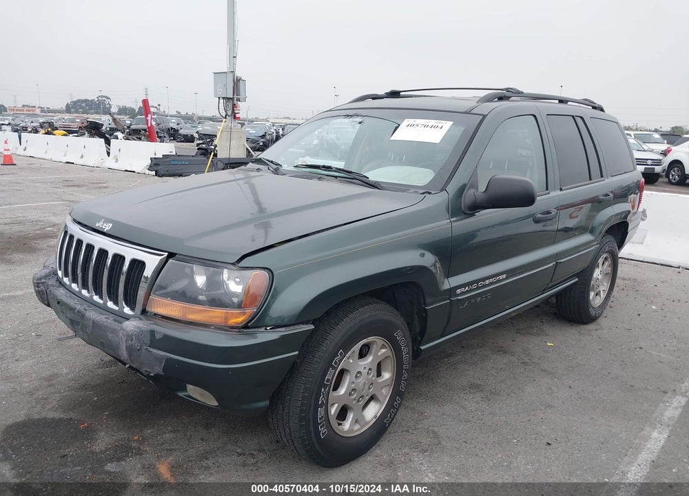 2000 JEEP GRAND CHEROKEE LAREDO VIN: 1J4G248S3YC345100