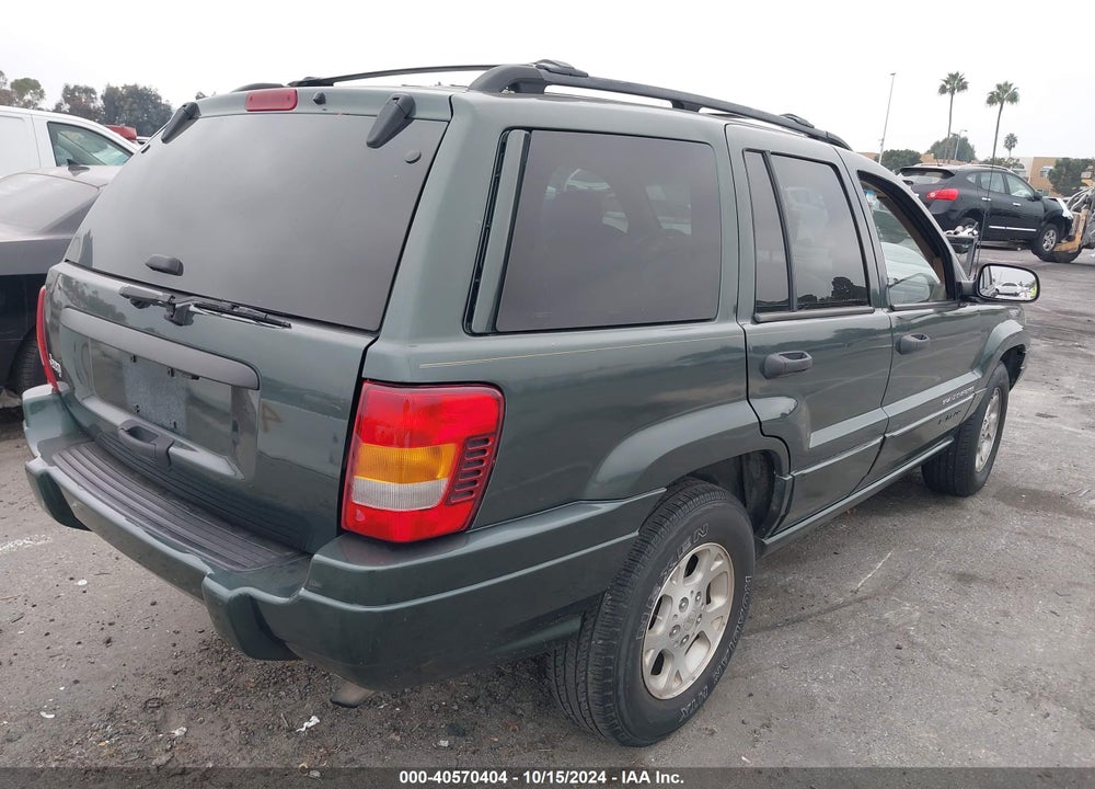 2000 JEEP GRAND CHEROKEE LAREDO VIN: 1J4G248S3YC345100