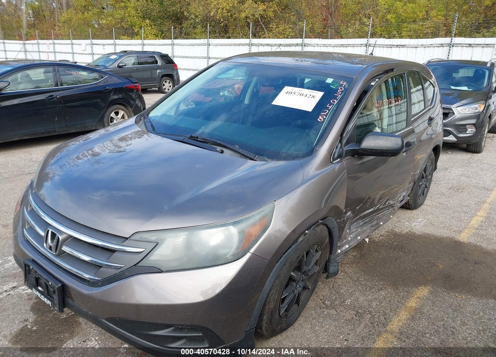 2013 HONDA CR-V LX VIN: 5J6RM4H34DL084419