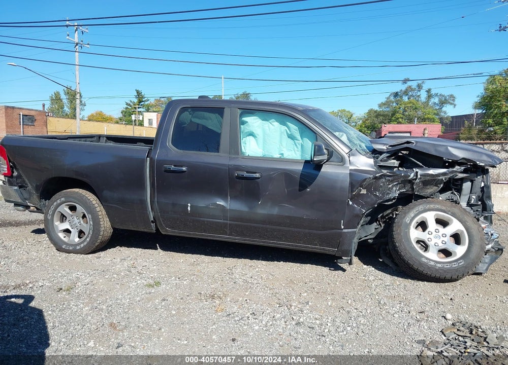 2019 RAM 1500 BIG HORN VIN: 1C6SRFBT0KN572403