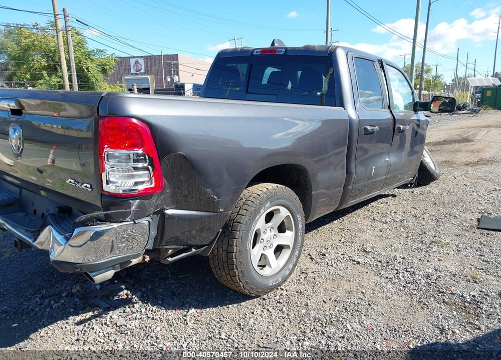 2019 RAM 1500 BIG HORN VIN: 1C6SRFBT0KN572403