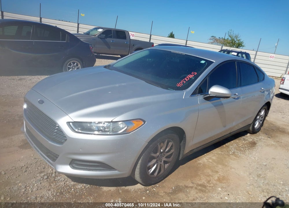 2016 FORD FUSION S VIN: 1FA6P0G74G5116197