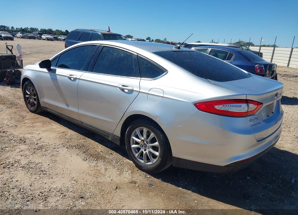 2016 FORD FUSION S VIN: 1FA6P0G74G5116197
