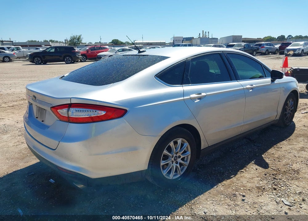 2016 FORD FUSION S VIN: 1FA6P0G74G5116197