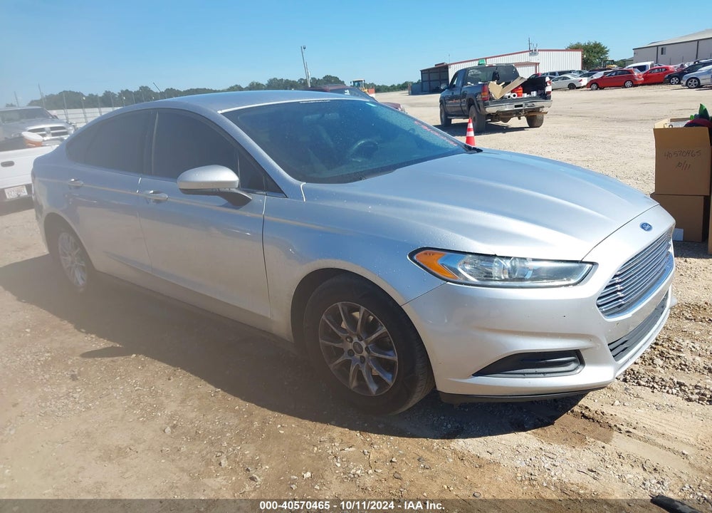 2016 FORD FUSION S VIN: 1FA6P0G74G5116197