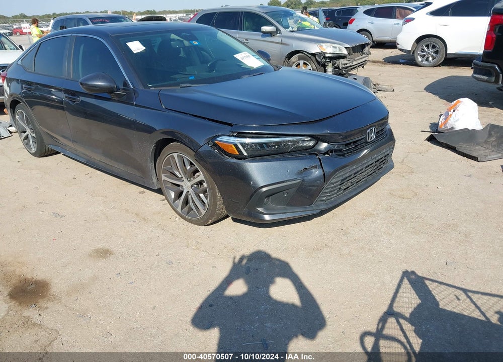 2022 HONDA CIVIC TOURING VIN: 2HGFE1F98NH314250
