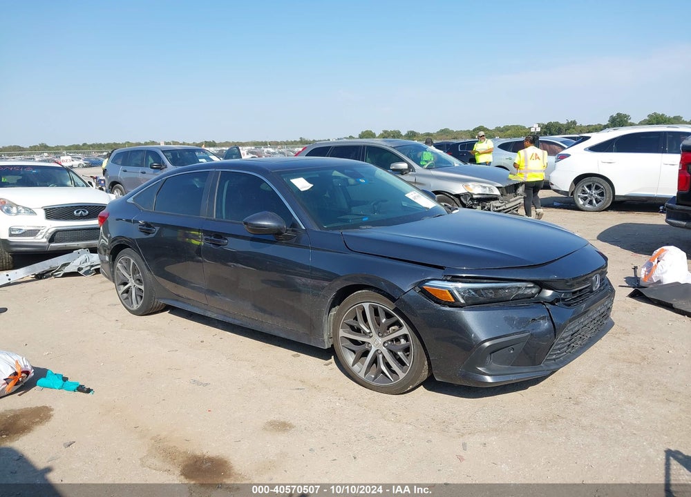 2022 HONDA CIVIC TOURING VIN: 2HGFE1F98NH314250