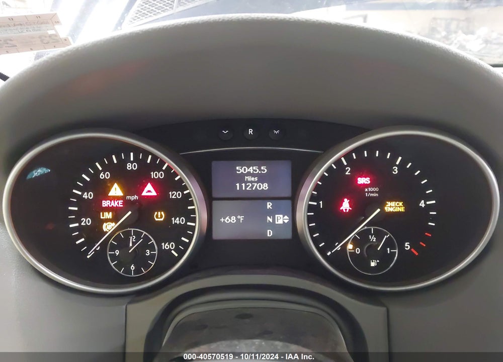2011 MERCEDES-BENZ ML 350 BLUETEC 4MATIC VIN: 4JGBB2FB8BA692041