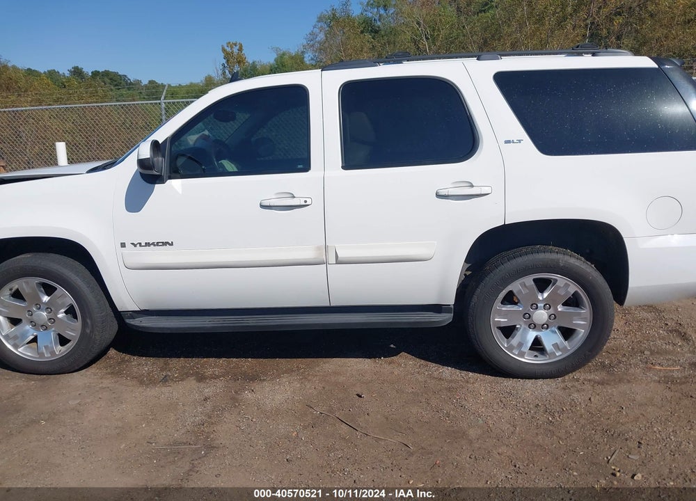 2007 GMC YUKON SLT VIN: 1GKFC13J57R396304
