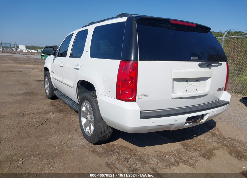 2007 GMC YUKON SLT VIN: 1GKFC13J57R396304