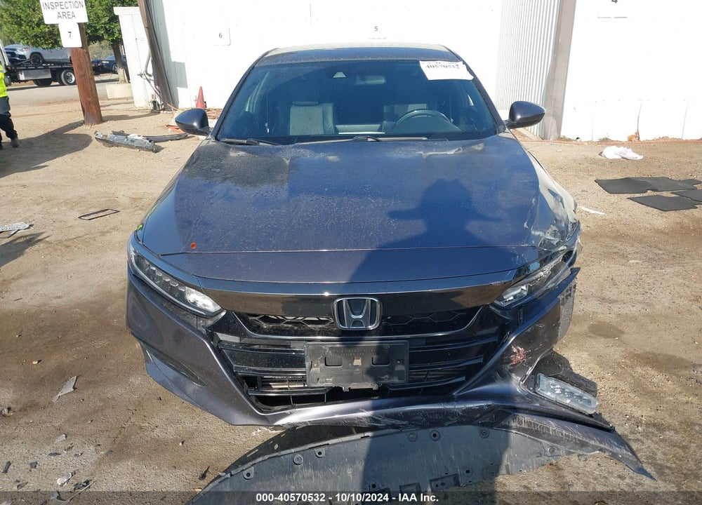 2018 HONDA ACCORD SPORT VIN: 1HGCV1F3XJA229465