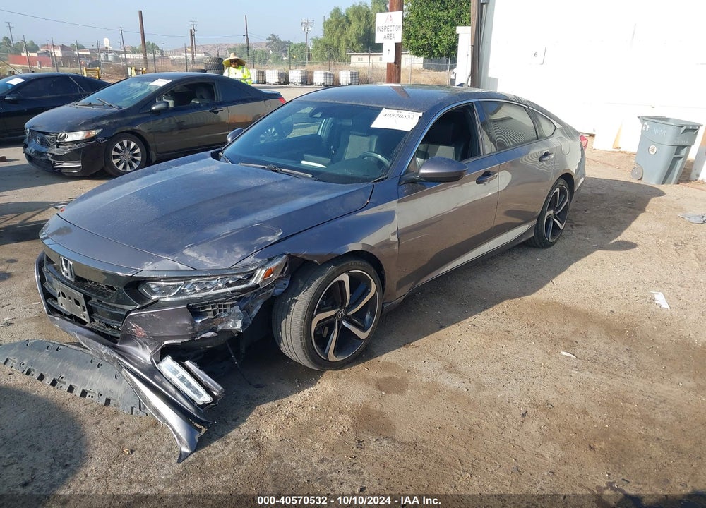 2018 HONDA ACCORD SPORT VIN: 1HGCV1F3XJA229465
