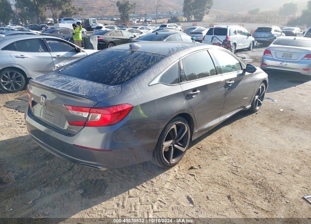 2018 HONDA ACCORD SPORT VIN: 1HGCV1F3XJA229465