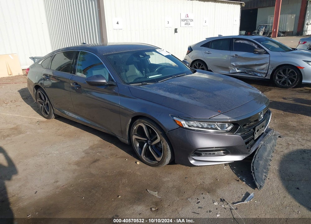 2018 HONDA ACCORD SPORT VIN: 1HGCV1F3XJA229465