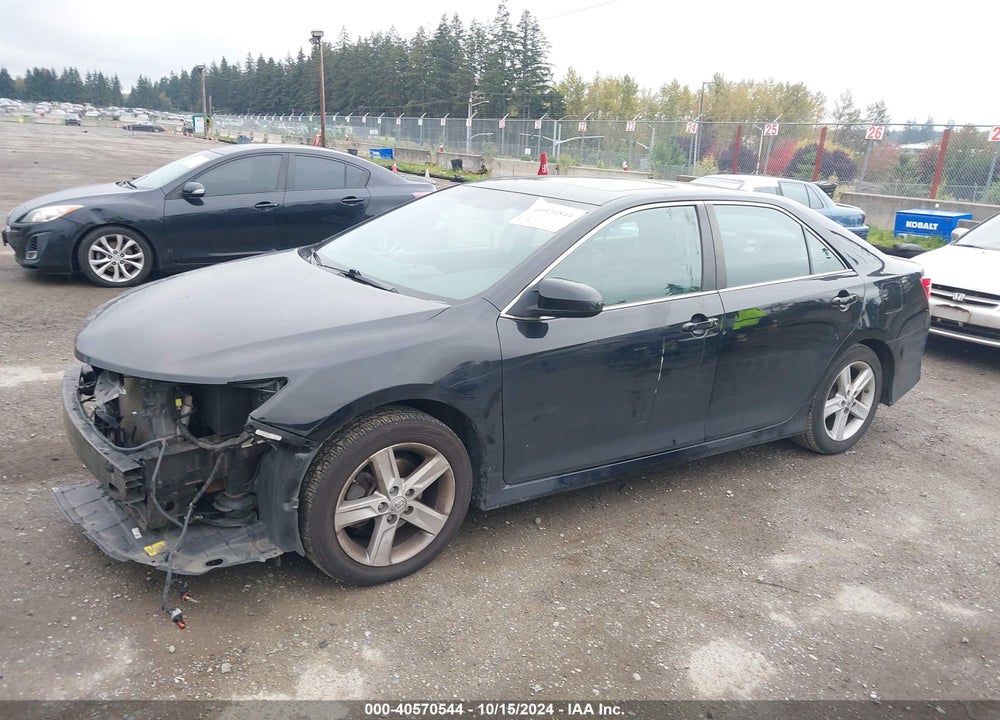 2013 TOYOTA CAMRY SE VIN: 4T1BF1FK2DU296297