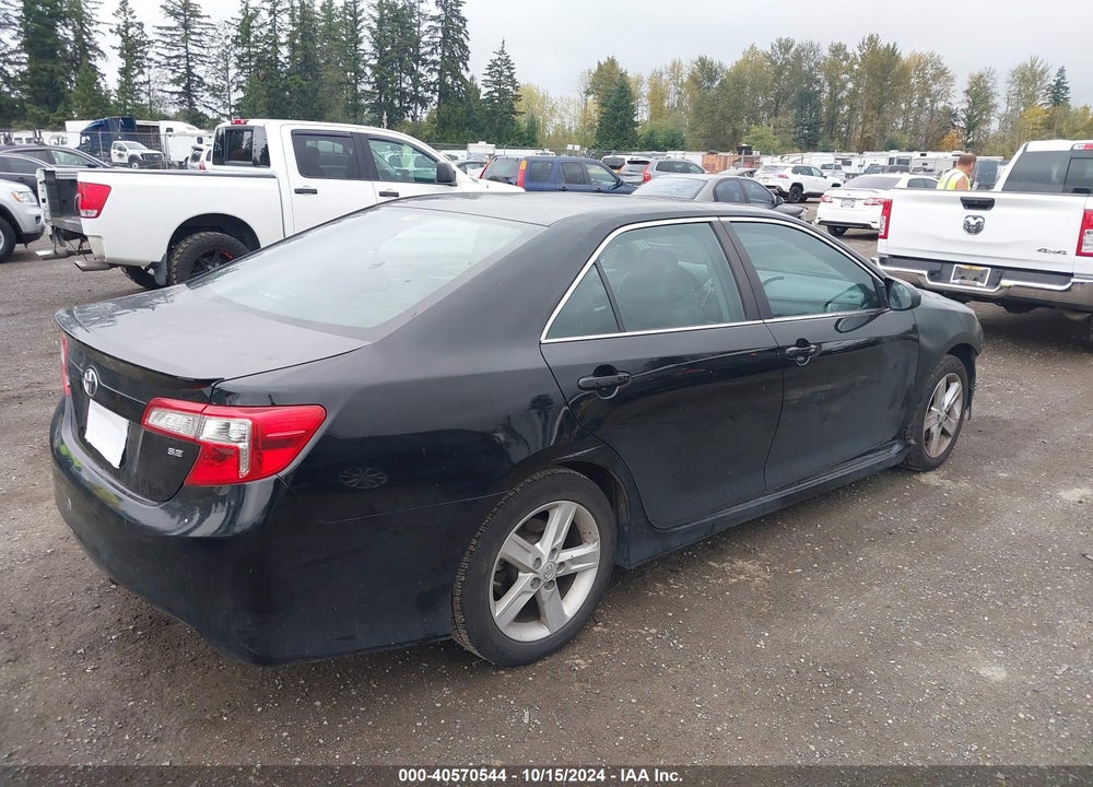 2013 TOYOTA CAMRY SE VIN: 4T1BF1FK2DU296297