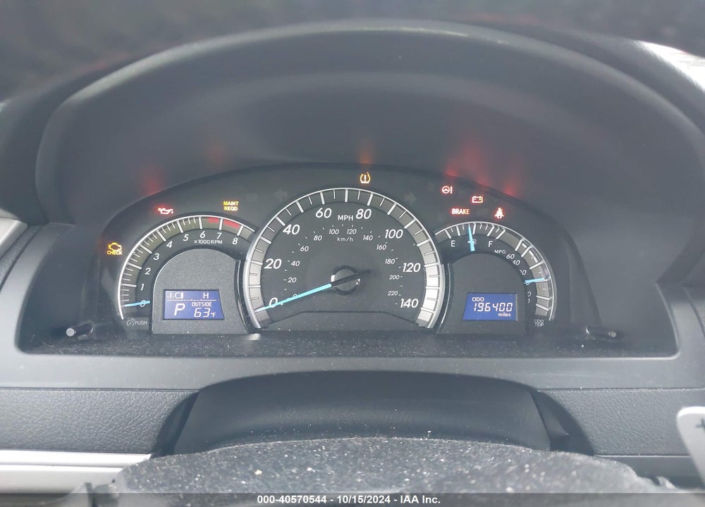 2013 TOYOTA CAMRY SE VIN: 4T1BF1FK2DU296297