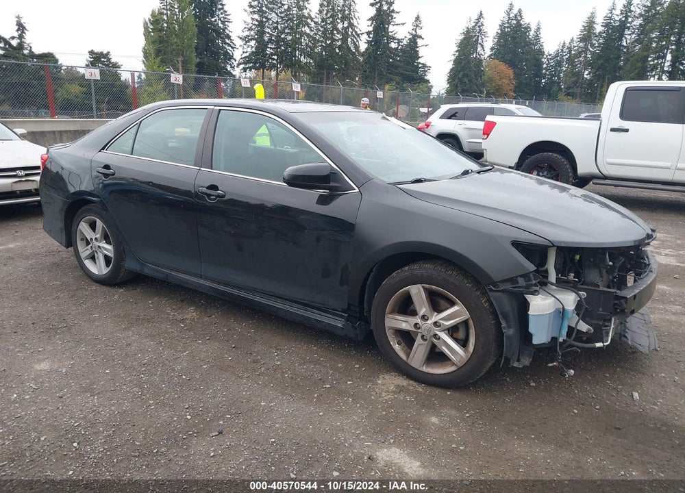 2013 TOYOTA CAMRY SE VIN: 4T1BF1FK2DU296297