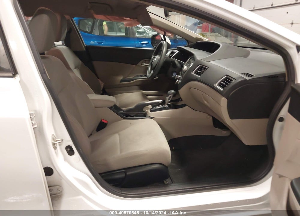 2013 HONDA CIVIC LX VIN: 19XFB2F55DE077009