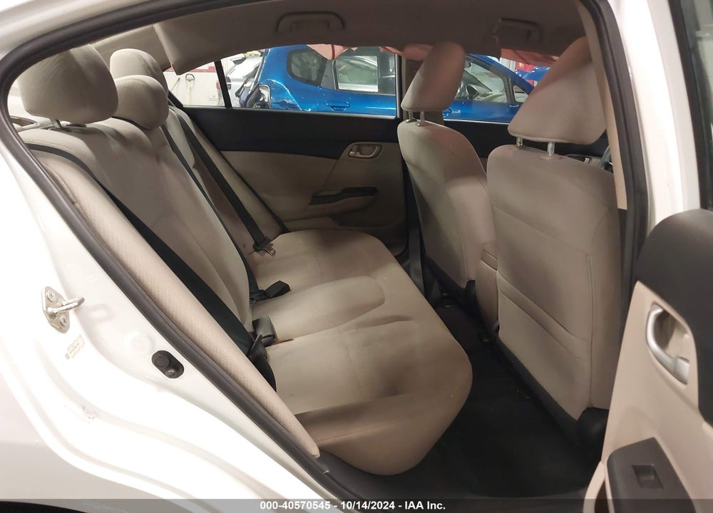 2013 HONDA CIVIC LX VIN: 19XFB2F55DE077009