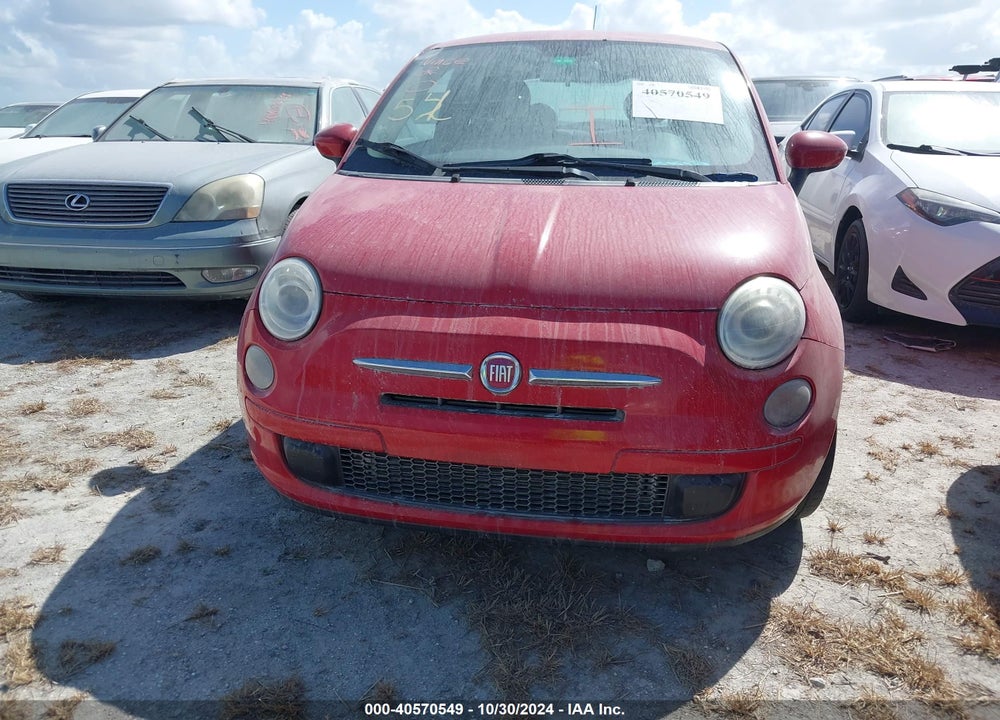 2013 FIAT 500 POP VIN: 3C3CFFAR8DT629000