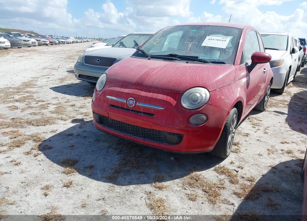 2013 FIAT 500 POP VIN: 3C3CFFAR8DT629000