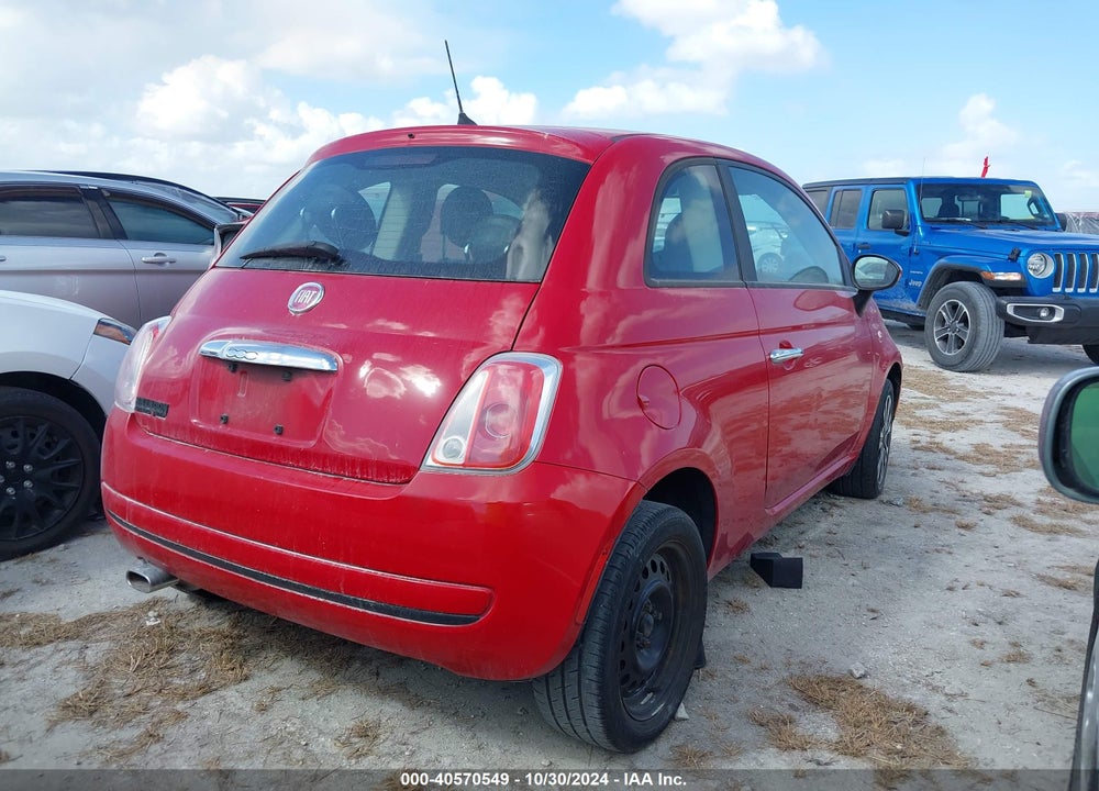 2013 FIAT 500 POP VIN: 3C3CFFAR8DT629000