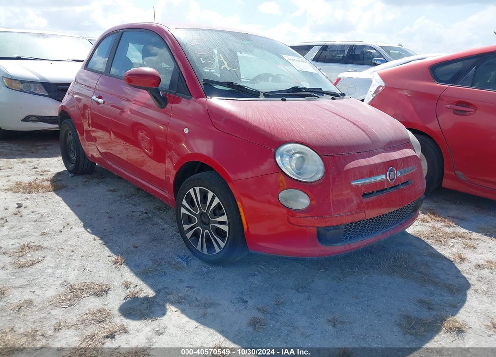 2013 FIAT 500 POP VIN: 3C3CFFAR8DT629000