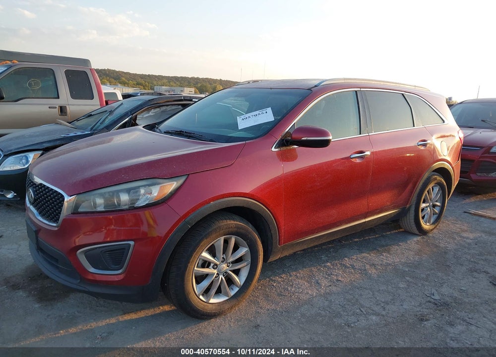 2016 KIA SORENTO 2.4L LX VIN: 5XYPG4A35GG021859