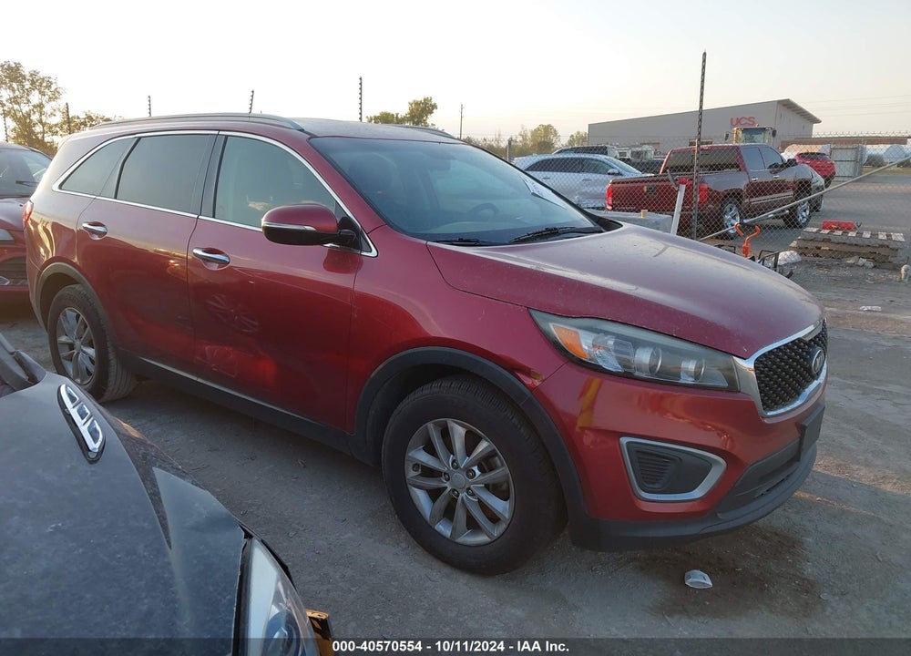2016 KIA SORENTO 2.4L LX VIN: 5XYPG4A35GG021859