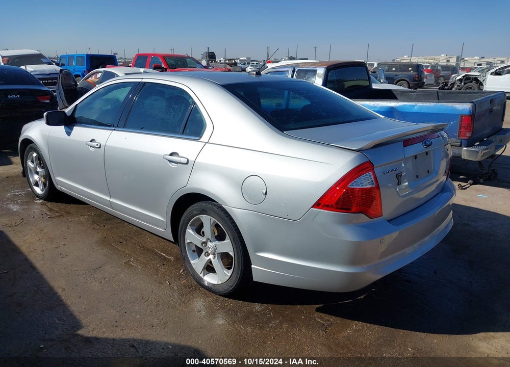 2010 FORD FUSION SE VIN: 3FAHP0HA7AR249222