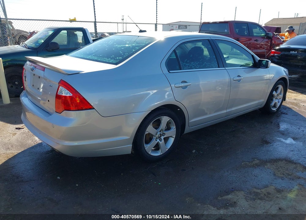 2010 FORD FUSION SE VIN: 3FAHP0HA7AR249222