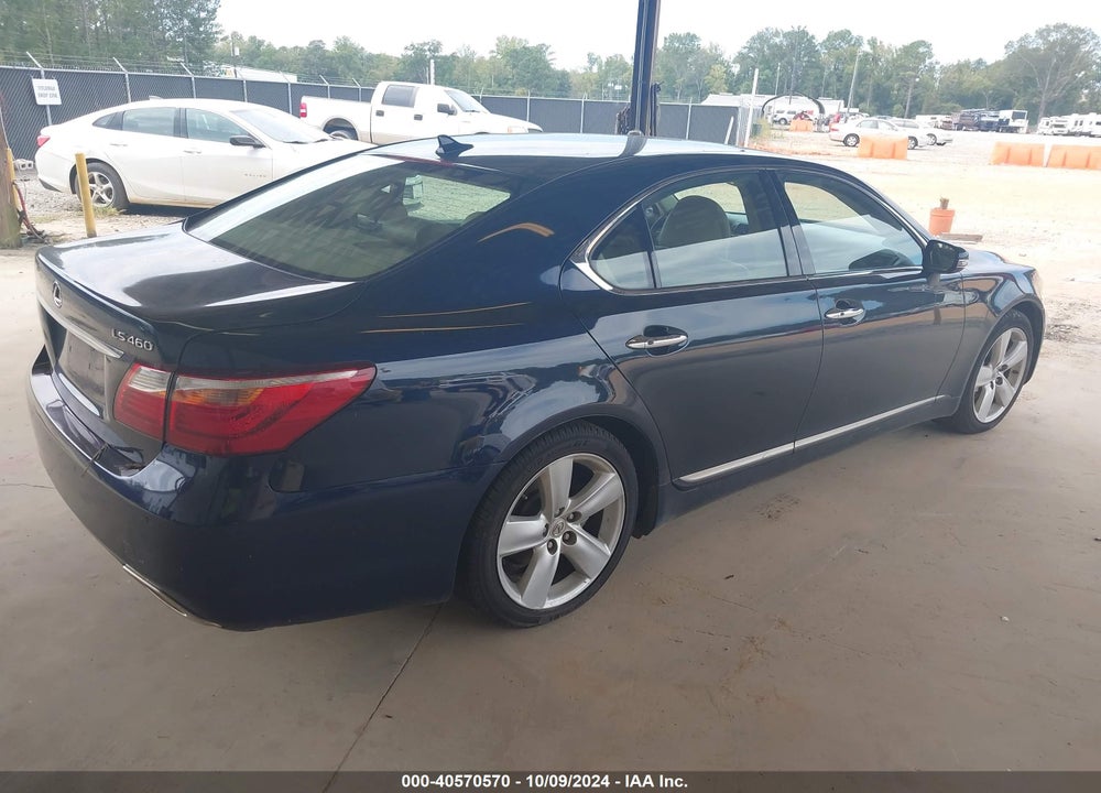 2012 LEXUS LS 460 VIN: JTHBL5EF4C5112929