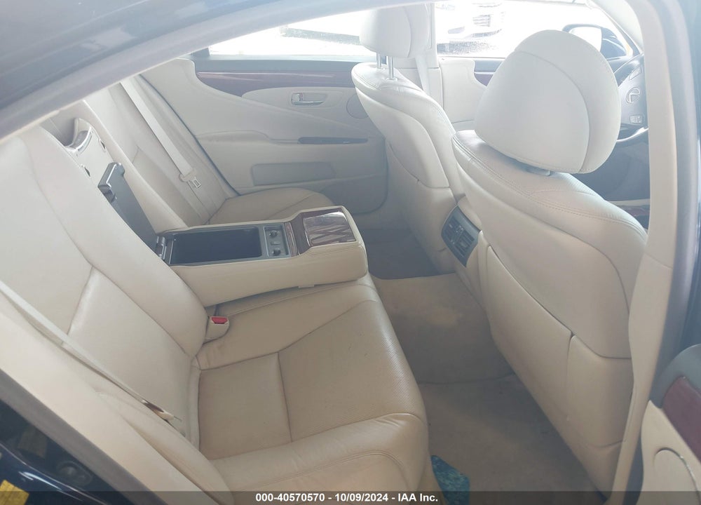 2012 LEXUS LS 460 VIN: JTHBL5EF4C5112929