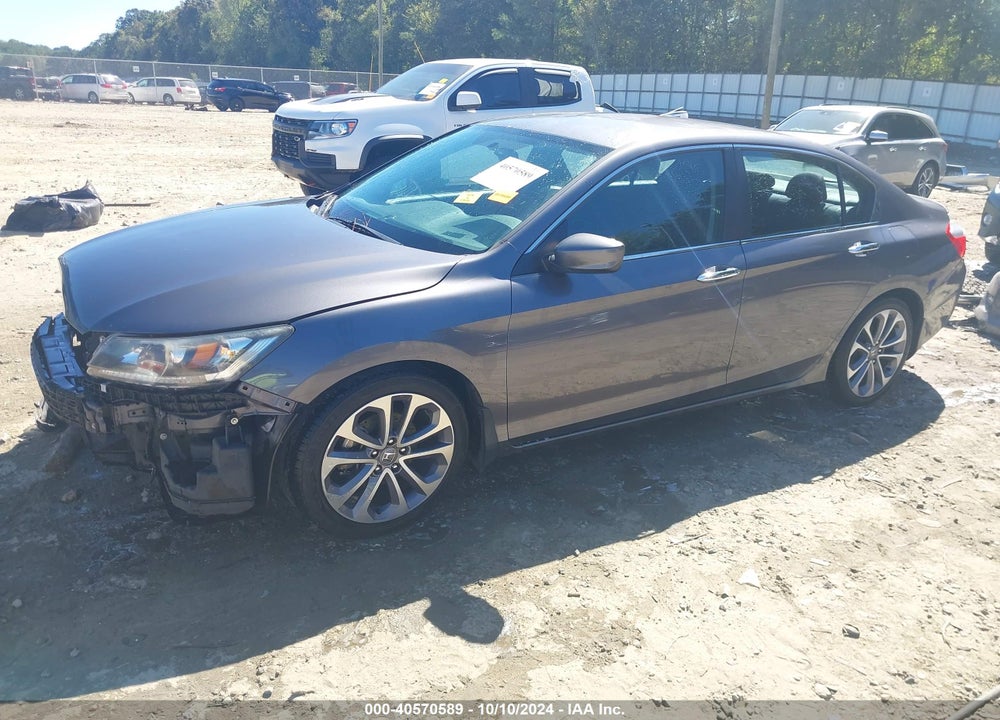 2014 HONDA ACCORD SPORT VIN: 1HGCR2F58EA066008