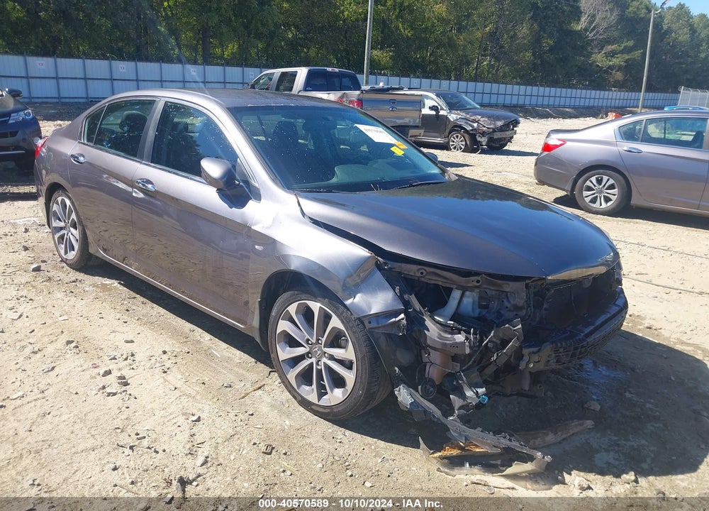 2014 HONDA ACCORD SPORT VIN: 1HGCR2F58EA066008