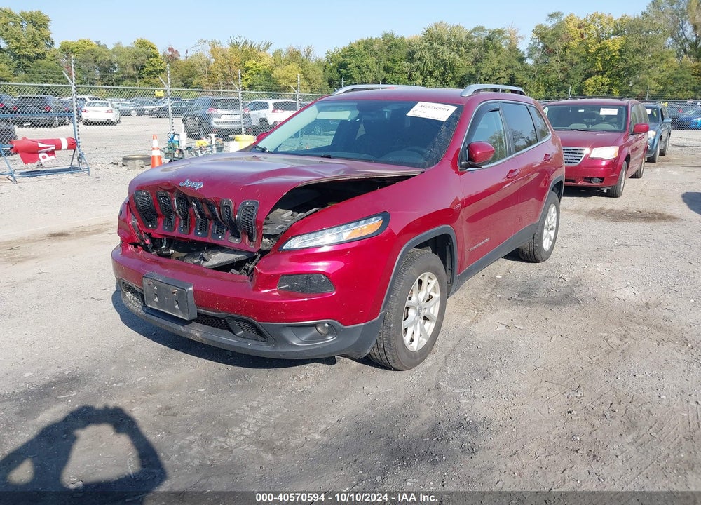 2017 JEEP CHEROKEE LATITUDE 4X4 VIN: 1C4PJMCS9HW556333