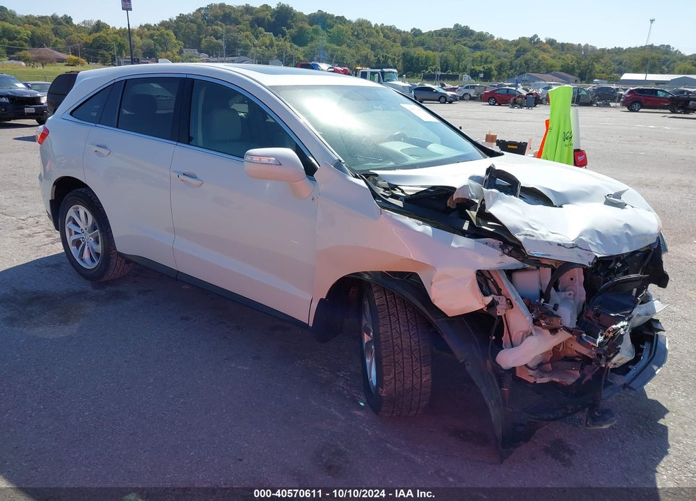 2016 ACURA RDX TECHNOLOGY   WATCH PLUS PACKAGES/TECHNOLOGY PACKAGE VIN: 5J8TB4H52GL028584