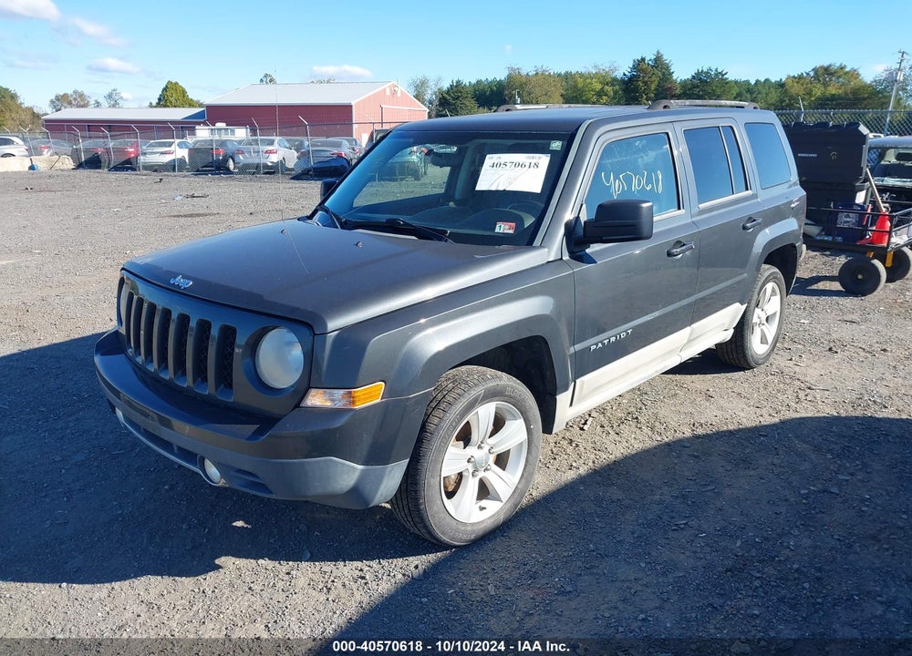 2011 JEEP PATRIOT LATITUDE X VIN: 1J4NF4GB0BD129266