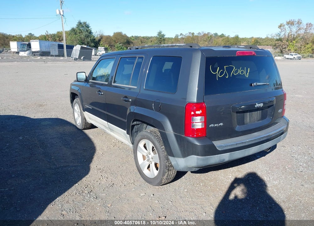 2011 JEEP PATRIOT LATITUDE X VIN: 1J4NF4GB0BD129266