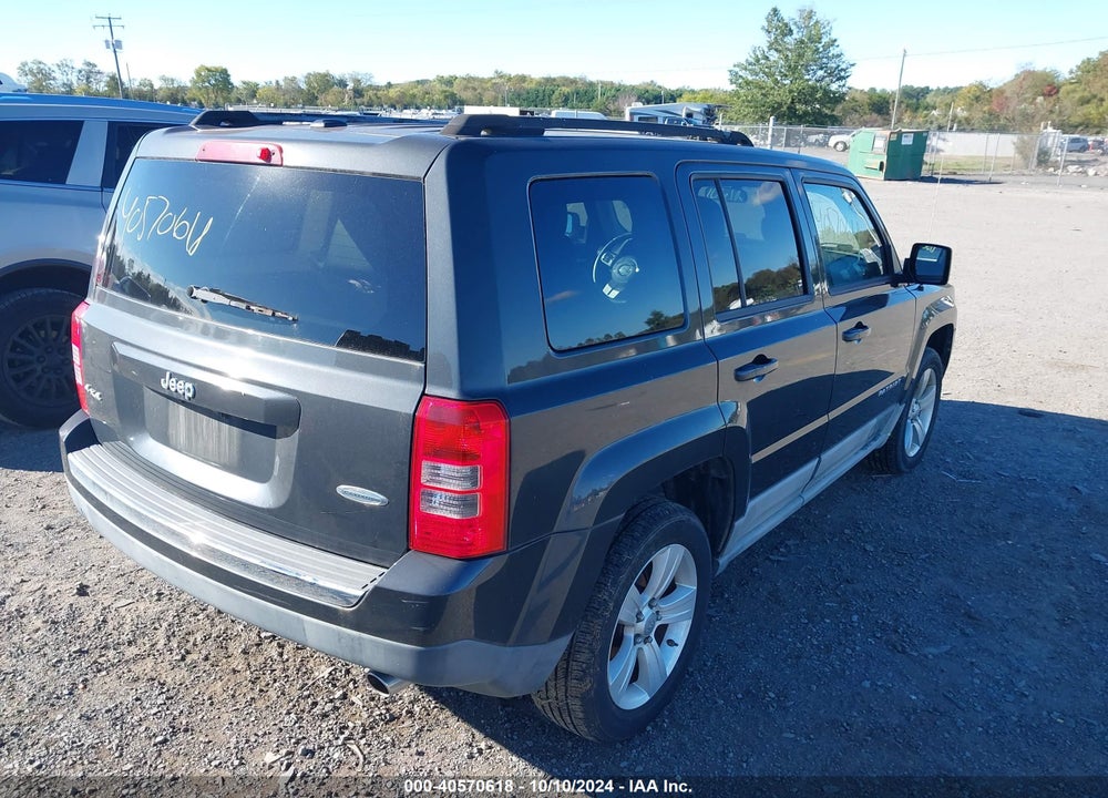 2011 JEEP PATRIOT LATITUDE X VIN: 1J4NF4GB0BD129266