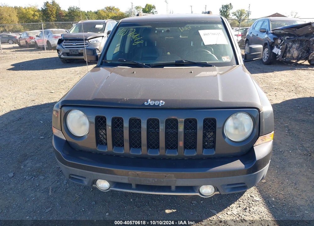 2011 JEEP PATRIOT LATITUDE X VIN: 1J4NF4GB0BD129266