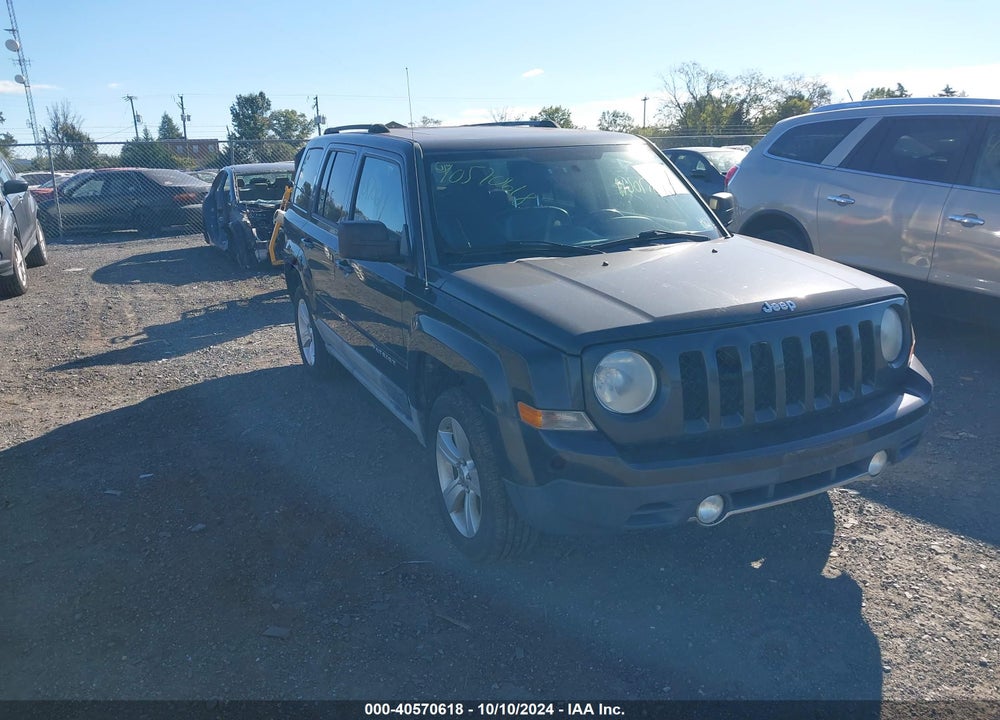 2011 JEEP PATRIOT LATITUDE X VIN: 1J4NF4GB0BD129266