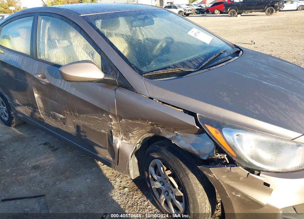 2013 HYUNDAI ACCENT GLS VIN: KMHCT4AE1DU553000