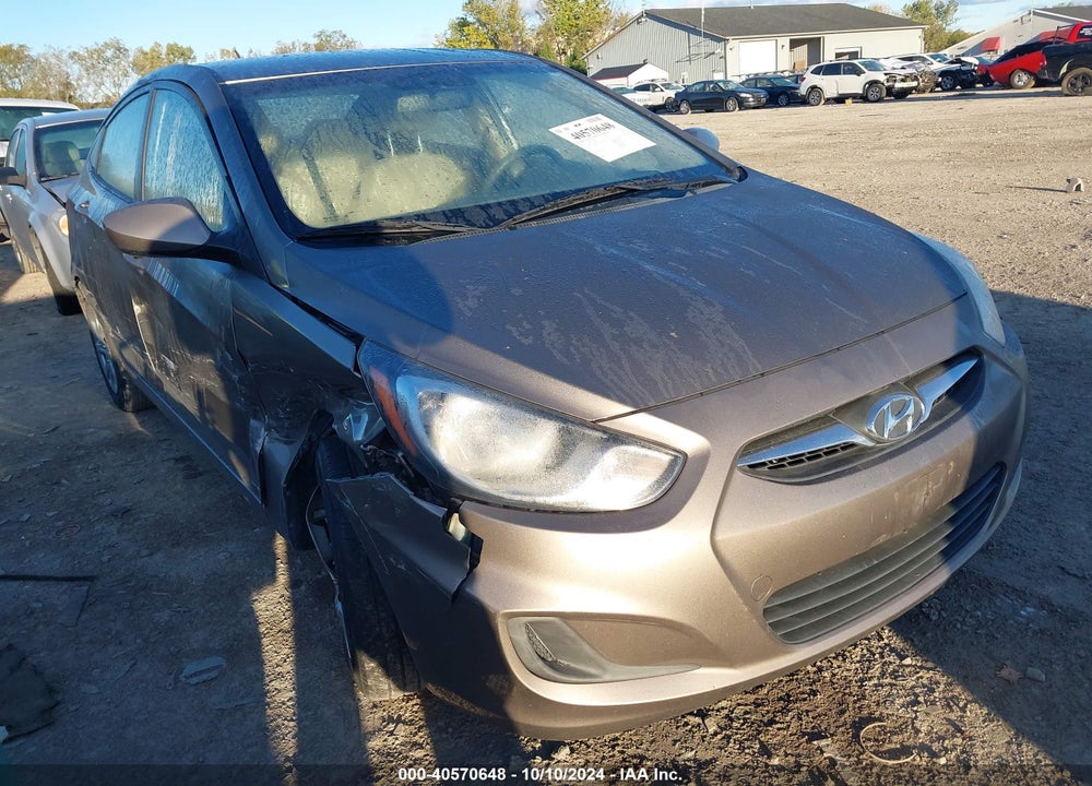 2013 HYUNDAI ACCENT GLS VIN: KMHCT4AE1DU553000