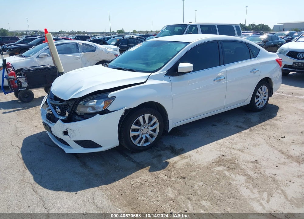 2016 NISSAN SENTRA VIN: 3N1AB7AP8GY331673