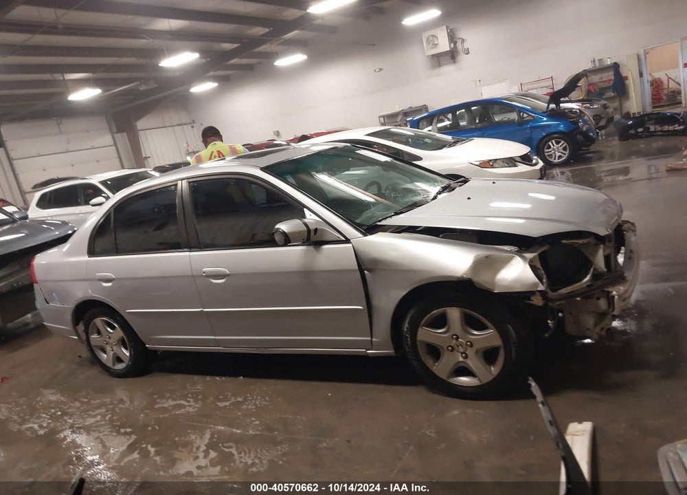 2002 HONDA CIVIC EX VIN: 1HGES26792L041665