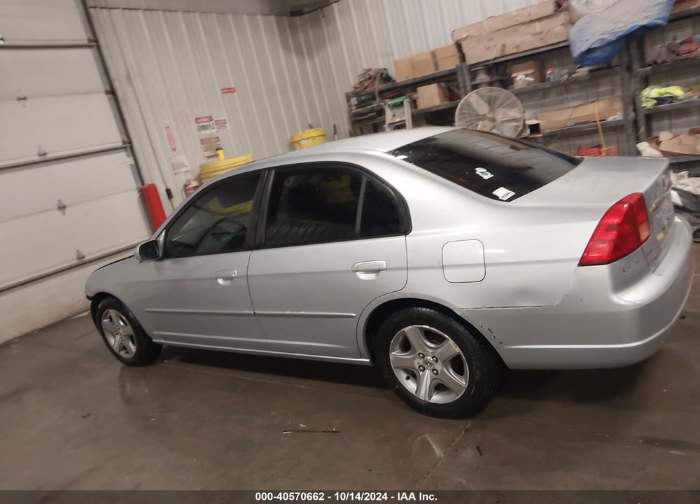 2002 HONDA CIVIC EX VIN: 1HGES26792L041665